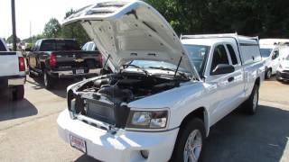 2011 Dodge Dakota Extended Cab w/ camper top - TRUCK SHOWCASE