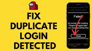 Fix Duplicate Login Detected Error on Among Us (EASY!)