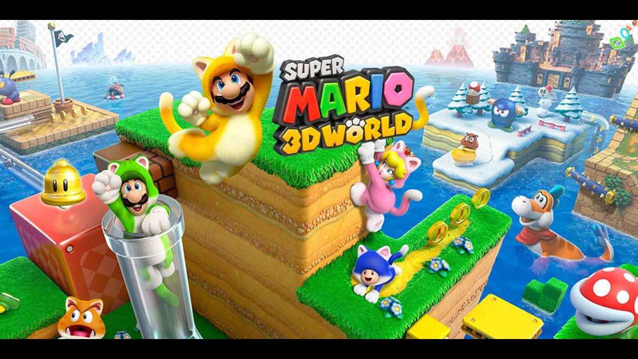 Prueba Stream Super Mario 3D World RX 460 + i7 870