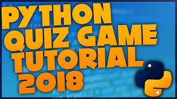 SIMPLE Text-based Python Quiz Tutorial 2017 (FOR BEGINNERS) how to make a python quiz!
