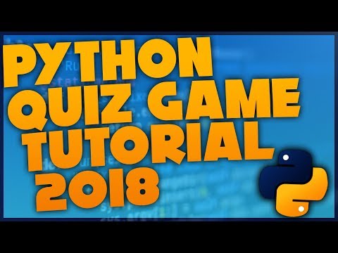 SIMPLE Text-based Python Quiz Tutorial 2017 (FOR BEGINNERS) how to make a python quiz!