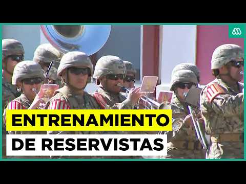 Chile reinicia entrenamiento de reservas del Ejército con más de 1900 reservistas