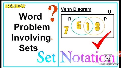 Solving Word Problems involving Sets || Grade 7 Mathematics Quarter 1 lesson
