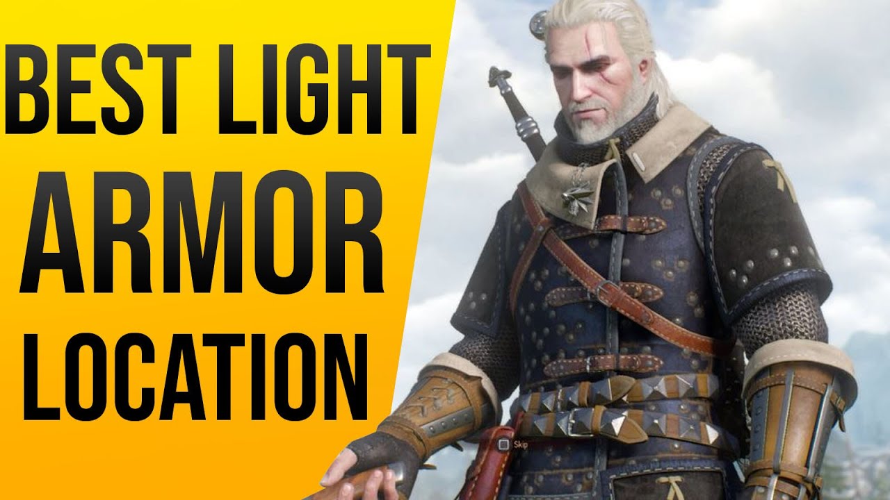 Witcher 3 BEST Light Armor Location for CRIT Build - School Location! - YouTube