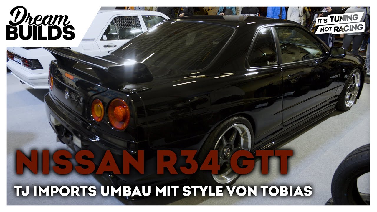 DreamBuilds - all black Nissan R GTT Umbau von Tobias - it Nissan Skyline R34 Tuning-Tipps Für Anfänger