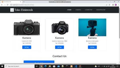 Pemrograman Web ll (PHP 2) Membuat Projek Toko Elektronik Berbasis Web Menggunakan Laravel Versi 5.4