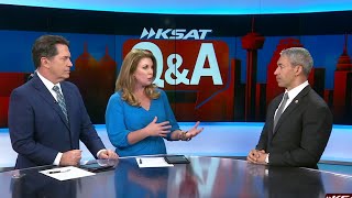 KSAT Q&A: San Antonio Mayor discusses Migrant Resource Center, tariffs and more