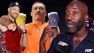 "TYSON FURY DID IT..." - ADE OLADIPO REACTS TO TEAM OLEKSANDR USYK RING CANVAS COMPLAINT