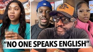 Why Are People Working In America And Dont Speak English? Woman Gets Stranded By Her Uber Driver