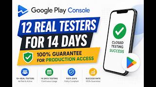 Google Play Closed Testing Dashboard Explained | Professional App Testing | inTesters