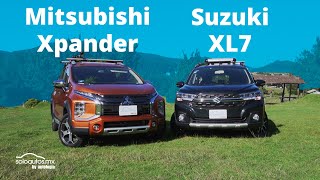 Mitsubishi Xpander vs Suzuki XL7  Test Comparativo  Todo por espacio