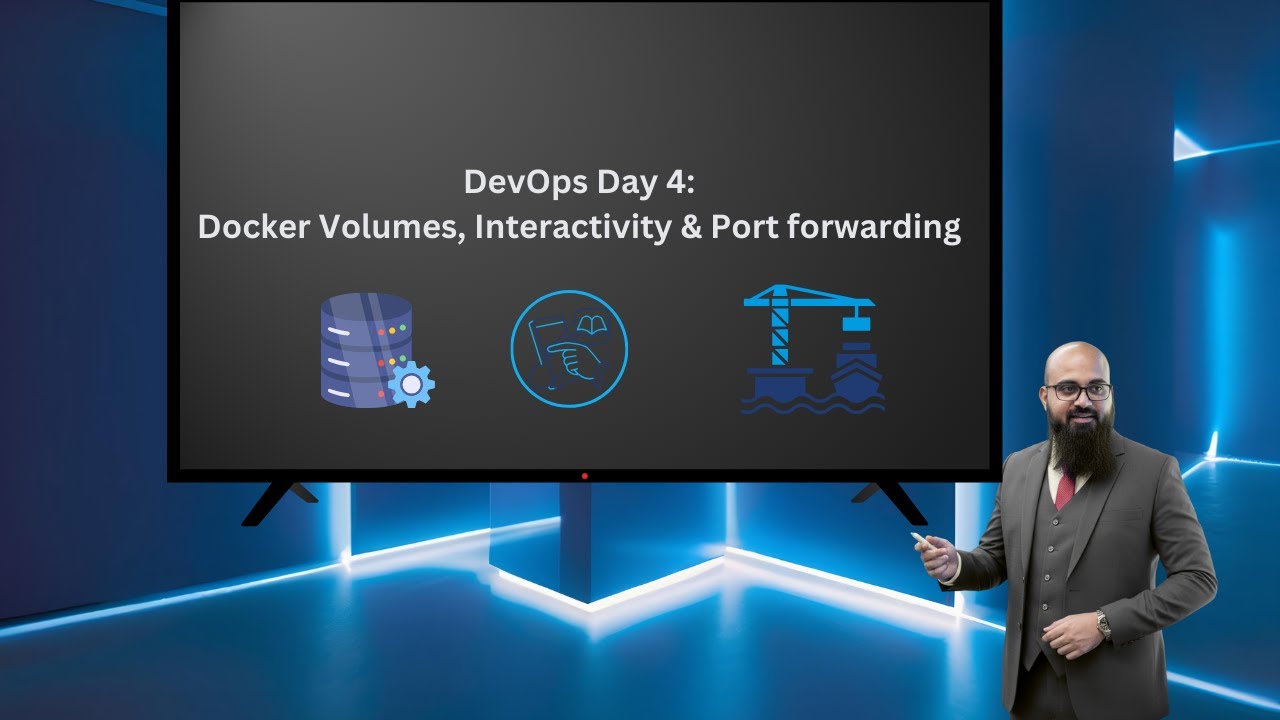 DevOps Day 4: Docker Volumes, Interactivity & Port Forwarding In Bangla ...