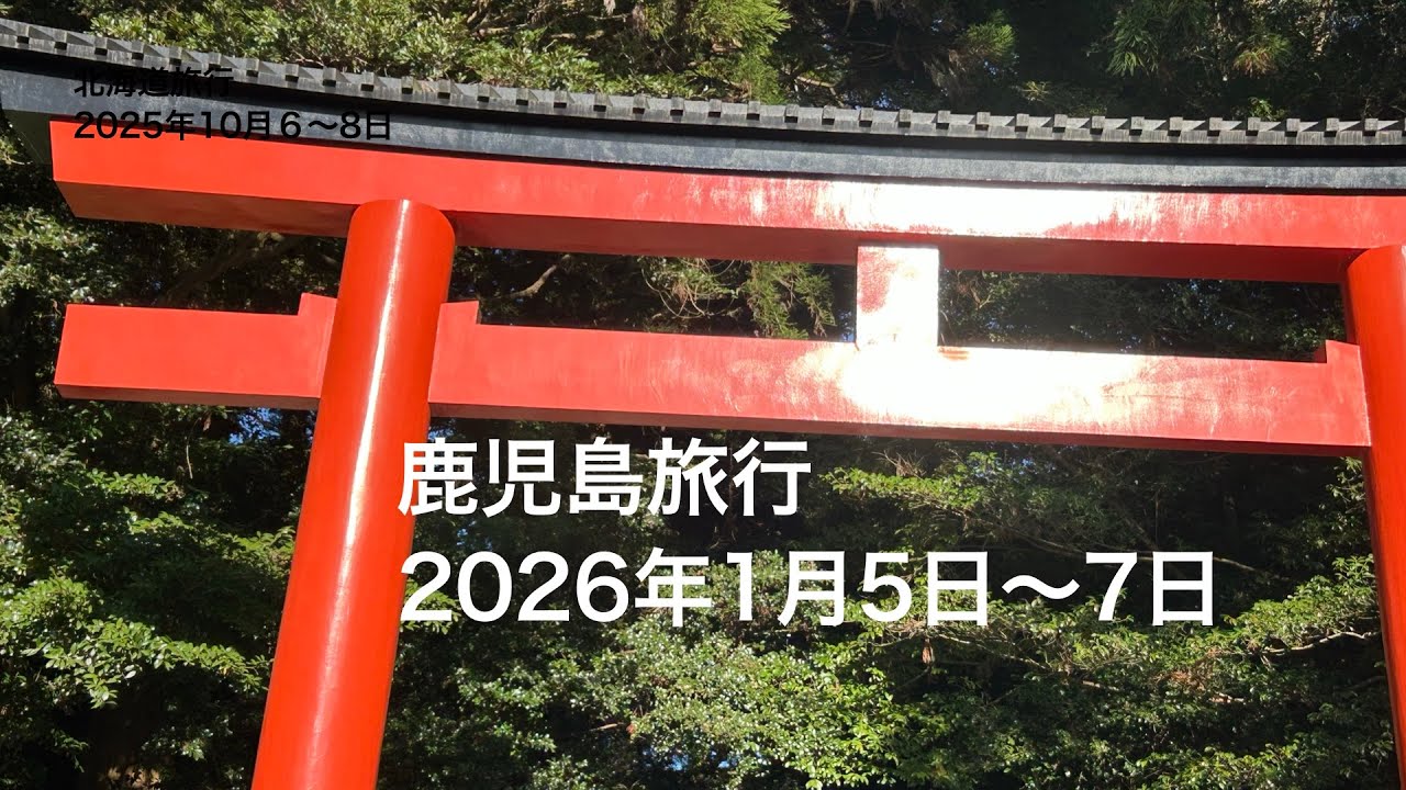 2026年1月鹿児島旅行に行って来ました