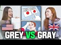 Spelling Bee American vs British ENGLISH spelling differences