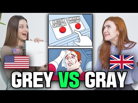 Spelling Bee American vs British ENGLISH spelling differences