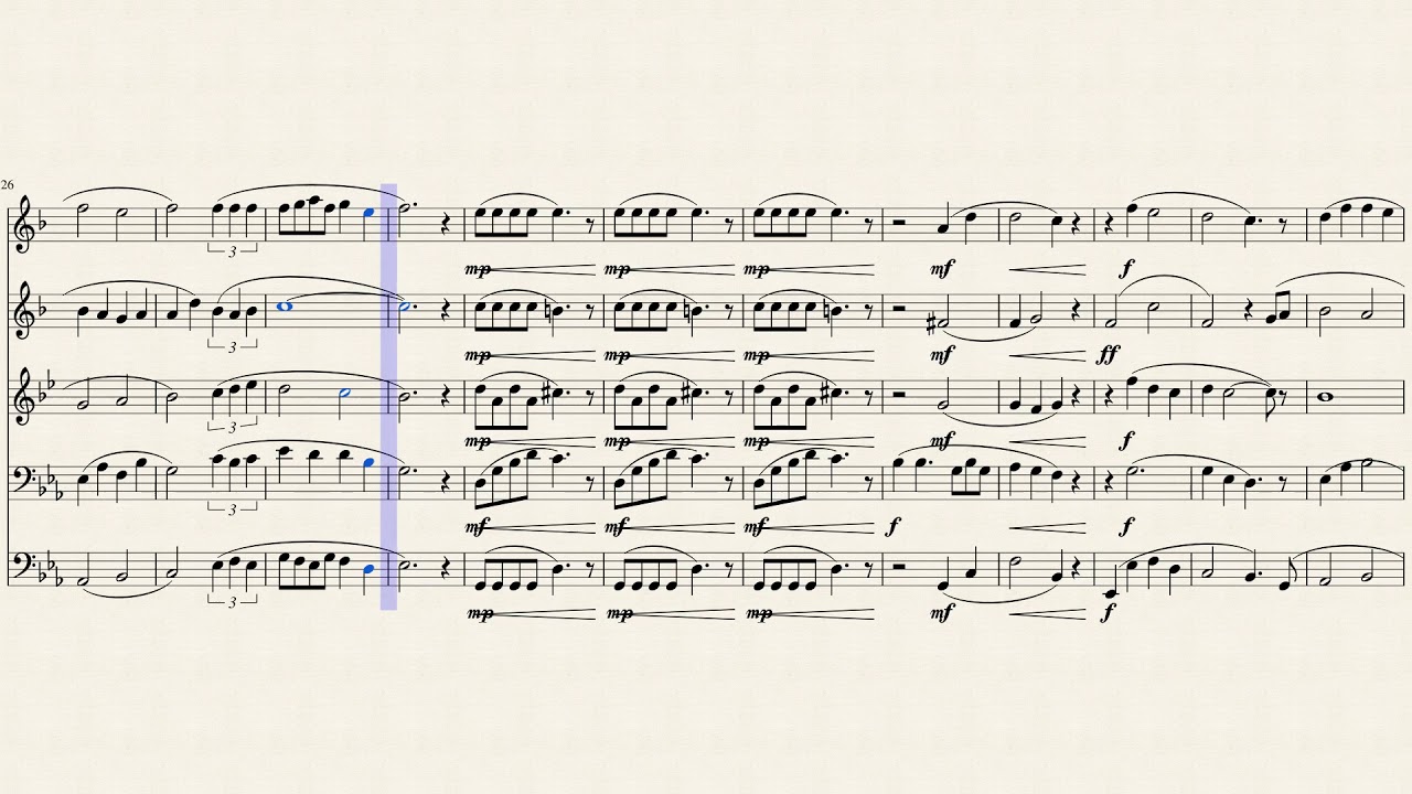 Can't Help Falling in Love, Arr. for Brass Ensemble