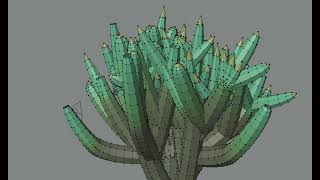 GrowF 3D Life Render: Color Cactus