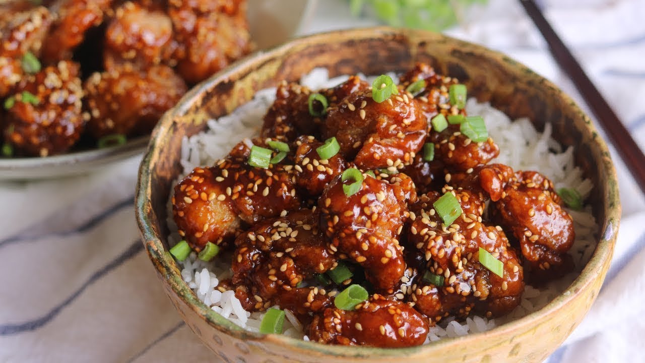 BETTER THAN TAKEOUT – Sesame Chicken Recipe | Souped Up Recipes