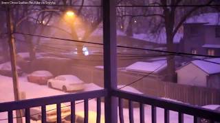 Thundersnow: Nature's rare mix of winter weather and thunder