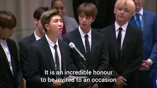 Bts Unicef Speech