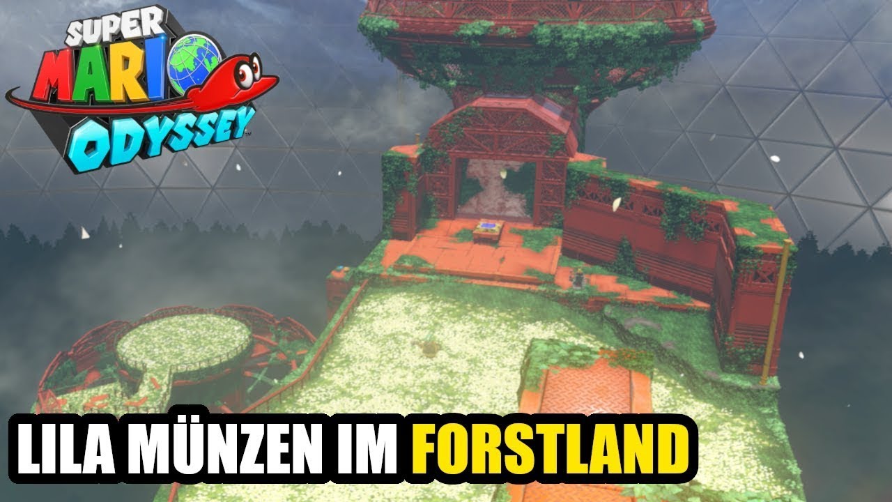Alle Lila Münzen im Forstland von Super Mario Odyssey