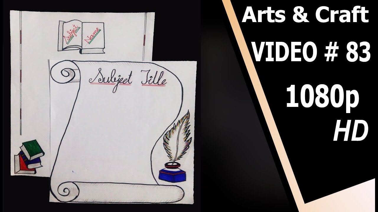 Beautiful Project Design video83 Arts & Craft YouTube