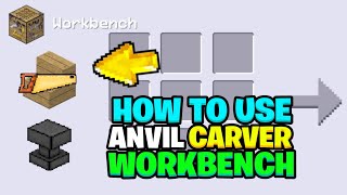 🪚 Explained: HOW TO USE ANVIL AND SAW! (Workbench) | @XREALM 🐼 screenshot 2