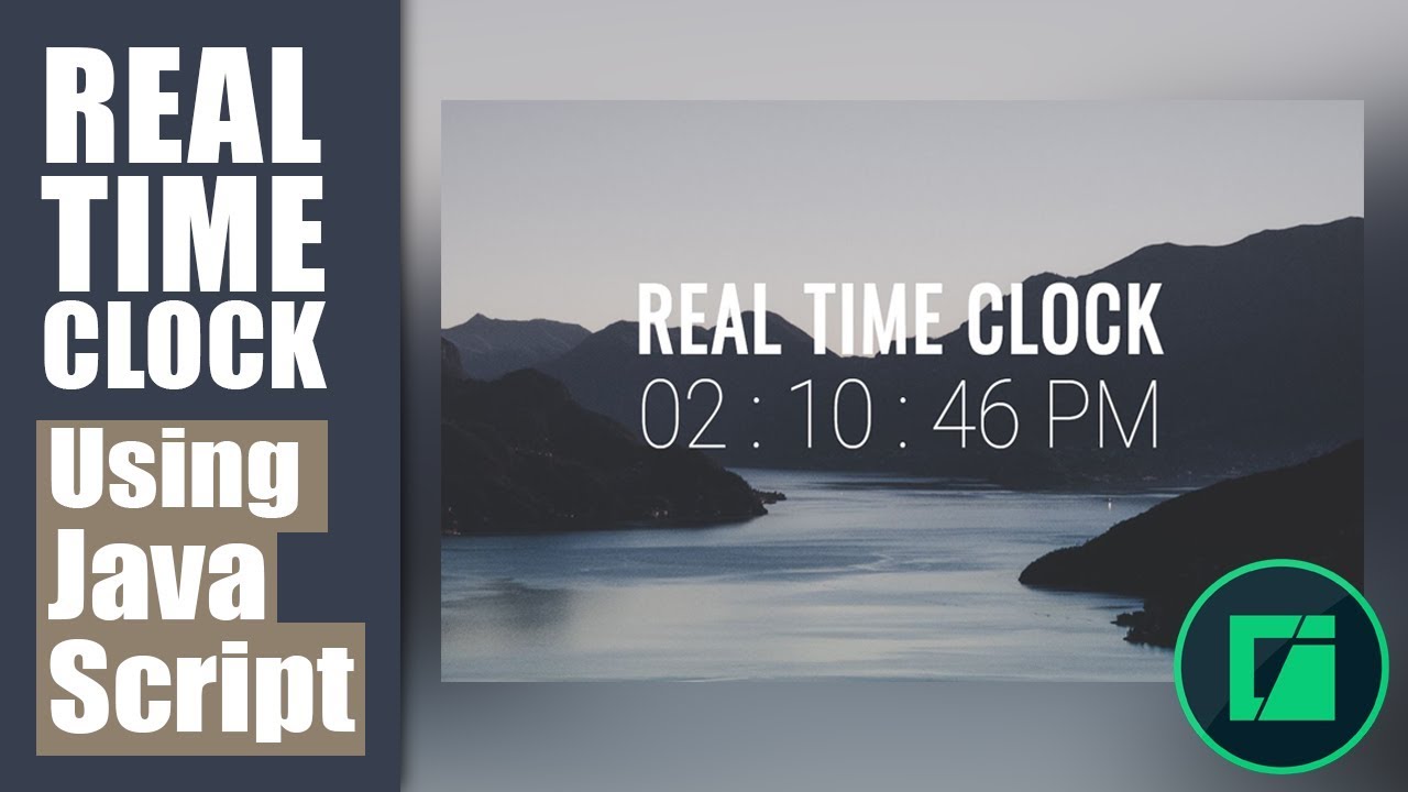 code นาฬิกา html  New 2022  How to Create Realtime Clock using Html, CSS and Javascript