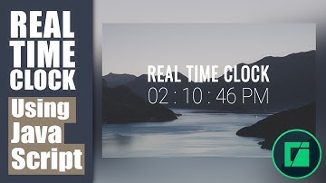 How to Create Realtime Clock using Html, CSS and Javascript