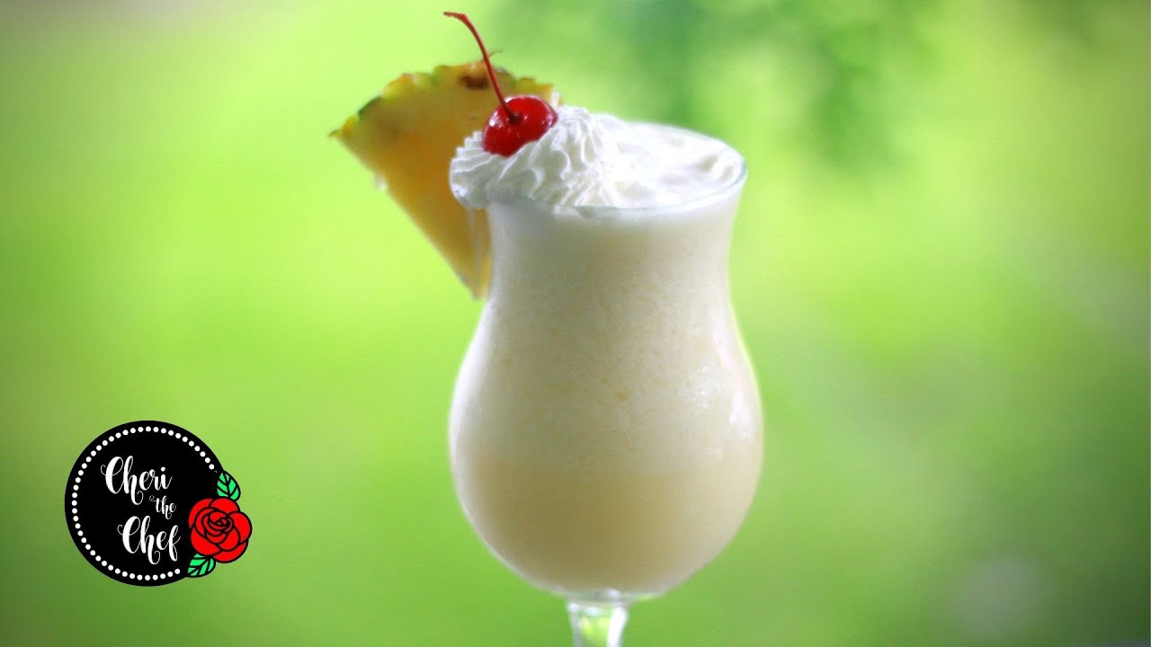 How To Make A Pina Colada At Home 🍹 Fresh & Easy Recipe! YouTube