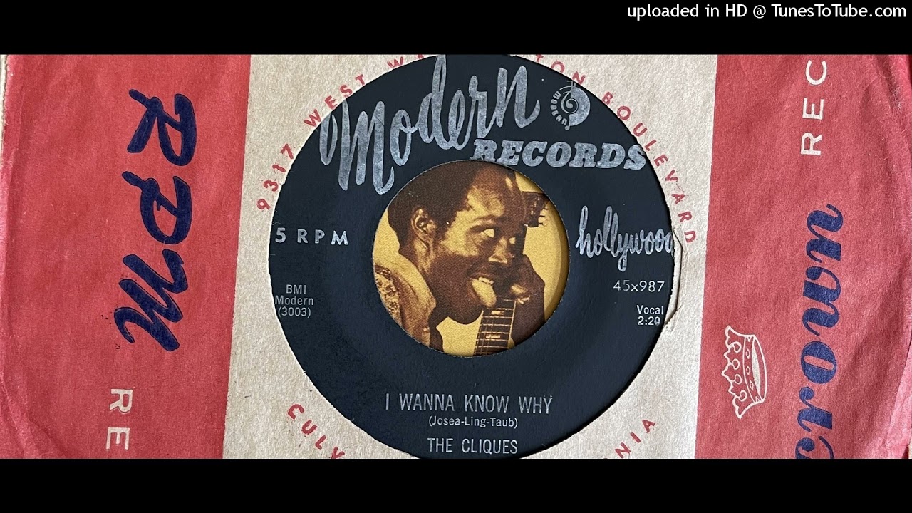 The Cliques - The Girl In My Dreams / I Wanna Know Why