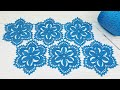 Ажурный МОТИВ крючком мастер-класс по вязанию Crochet flower motif patterns tutorial