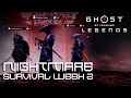 Nightmare Survival Week 2: No Areas Lost / Mic On / 1:08:53 (Rank 439) || Ghost of Tsushima Legends
