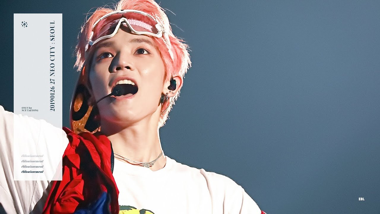 190126-27 NCT127 콘서트 (EDIT ver.) TAEYONG focus fancam 태용 직캠 (4K)