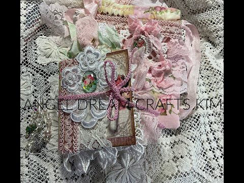 AngelDreamCraftsKim On Etsy/My Second DT Project. Journal and Bag