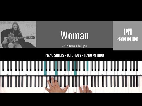 Woman  (Easy Piano) - Shawn Phillips