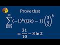 Deriving the Target Identity via the Riemann Zeta Function and the of the Digamma Function