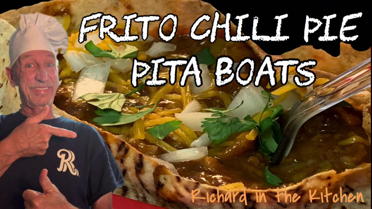 FRITO CHILI PIE PITA BOATS RICHARD IN THE KITCHEN YouTube