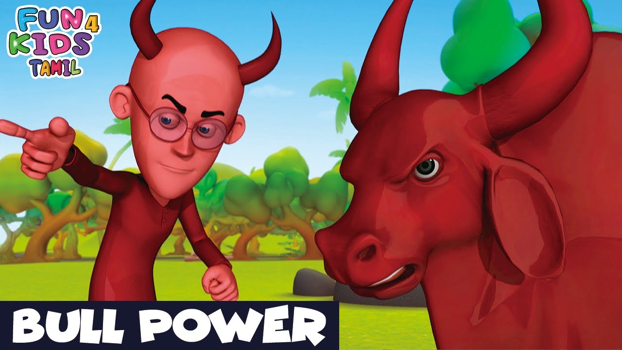 Patlu ki bull power | மோட்டு பட்லு எபி 132 | Motu Aur Patlu Ki Jodi | Fun 4 Kids Tamil