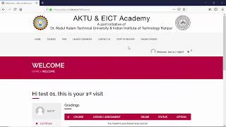 How to purchase PRUTOR course from AKTU Portal
