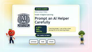 AI EDGE ACADEMY - 4-W01-D05-DIGITAL - Prompt an AI Helper Carefully