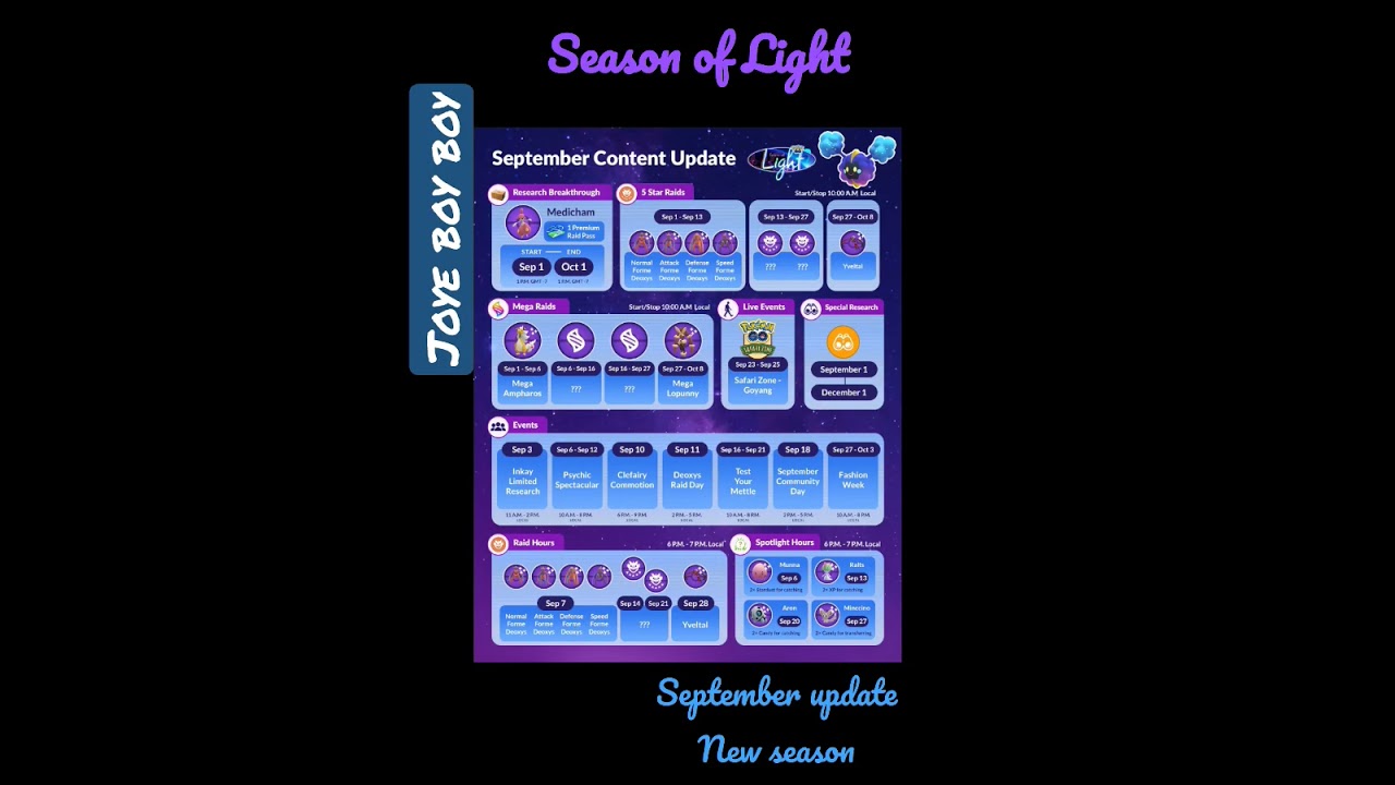 Season of Light | Pokémon go