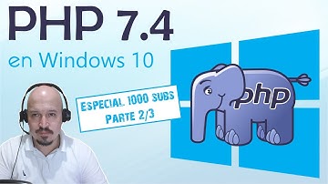 Instalar PHP manualmente en Windows 10