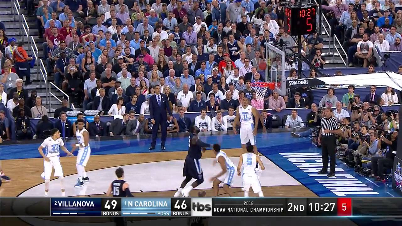 Villanova's Kris Jenkins goes for 14 points in win over North Carolina