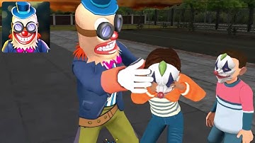 Grim face clown- Give Tape to Guard Different Choice - Full Gameplay Part 2