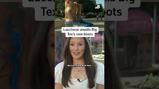 Big Texs new boots🤠 | NBC DFW