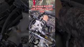 Fired up the 427 with the new FT550 and Smart Coils. Sounds pissed off!