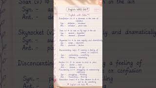 ssc daily vocabulary