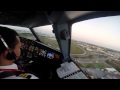 Landing at Miami International Airport (KMIA), Airbus A319-132 N694AV Avianca