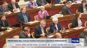 VIDEO:   US senators reintroduce bill to make daylight saving time permanent